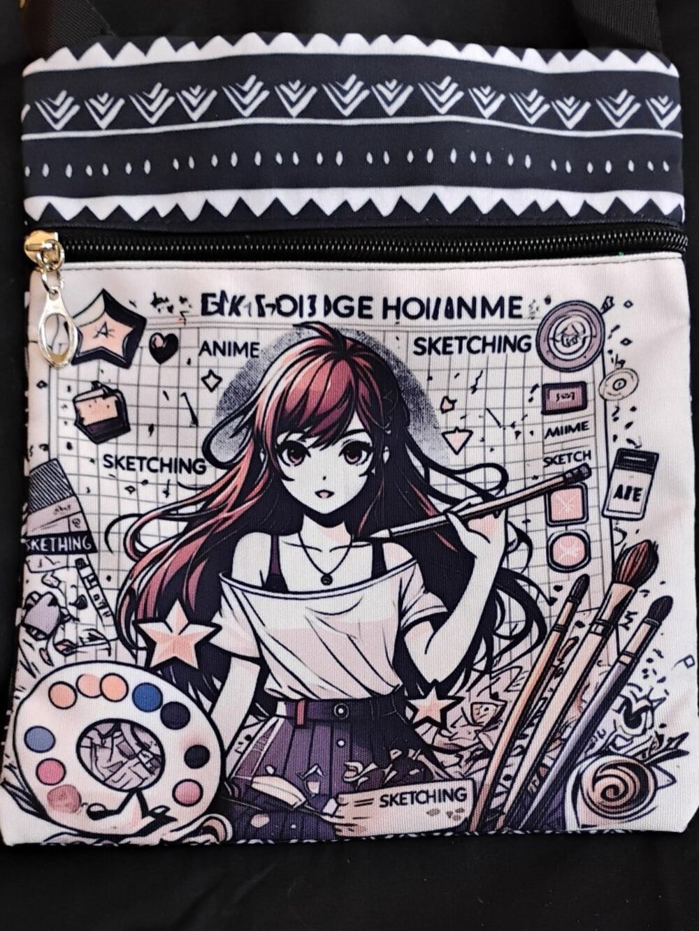 Unbranded Anime Girl Fashion Crossbody Bag - Picture 2 of 3